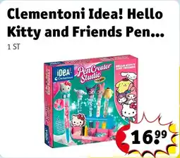 Kruidvat Clementoni Idea! Hello Kitty and Friends Pen Creator Studio aanbieding