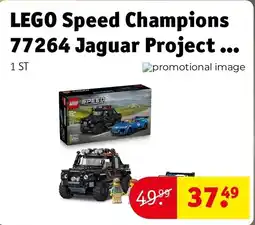 Kruidvat LEGO Speed Champions 77264 Jaguar Project 7 en Land Rover Defender aanbieding