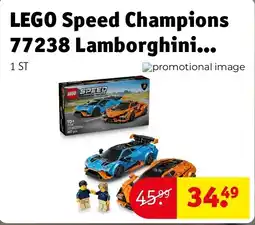 Kruidvat LEGO Speed Champions 77238 Lamborghini Revuelto en Huracán STO aanbieding