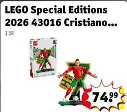 Kruidvat LEGO Special Editions 2026 43016 Cristiano Ronaldo – Voetballegende aanbieding