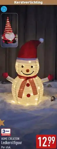 ALDI Home Creation Ledkerstfiguur aanbieding