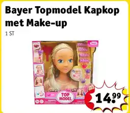 Kruidvat Bayer Topmodel Kapkop met Make-up aanbieding