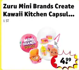 Kruidvat Zuru Mini Brands Create Kawaii Kitchen Capsules Series 1 aanbieding