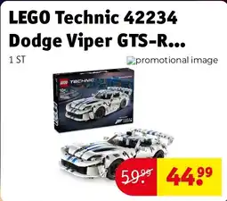 Kruidvat LEGO Technic 42234 Dodge Viper GTS-R Sportauto aanbieding