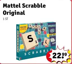 Kruidvat Mattel Scrabble Original aanbieding