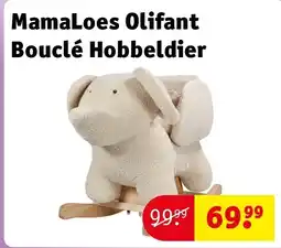 Kruidvat MamaLoes Olifant Bouclé Hobbeldier aanbieding