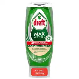 Trekpleister Dreft MaxPower Original Vloeibaar Afwasmiddel aanbieding