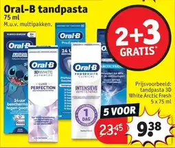 Kruidvat Oral-B Tandpasta aanbieding