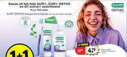 Kruidvat GUM ORTHO Beugelverzorging om Ze te Laten Stralen aanbieding
