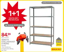 Praxis Sencys stellingkast aanbieding