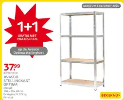 Praxis Avasco stellingkast optima aanbieding