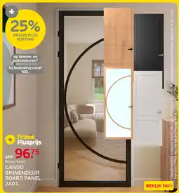 Praxis Cando binnendeur board panel 2A01 aanbieding