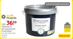 Praxis Perfection muur en plafond aanbieding