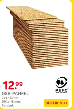 Praxis OSB-paneel aanbieding