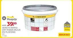 Praxis Sencys rapid dry pimer muur en plafond aanbieding