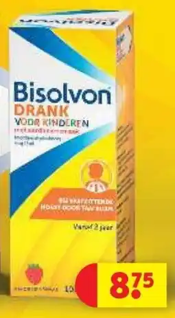 Kruidvat Bisolvon Drank voor Kinderen aanbieding