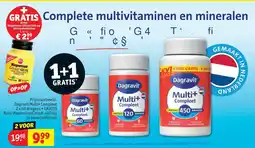 Kruidvat Dagravit Complete Multivitaminen en Mineralen aanbieding