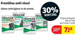 Kruidvat Frontline Anti Vlooi aanbieding
