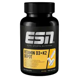 Kruidvat ESN Vitamin D3 + K2 Capsules aanbieding