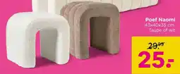 Xenos Poef Naomi aanbieding