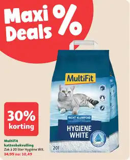 Maxi Zoo MultiFit kattenbakvulling aanbieding
