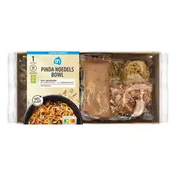 Albert Heijn AH Gesneden verspakket pinda noedels bowl aanbieding