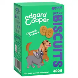 Zooplus Edgard & Cooper Adult Biscuits voor Honden - Appel (400 g) aanbieding