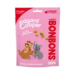 Zooplus 120g Edgard & Cooper Bonbecs Puppy Eend & Kip - Hondensnoepjes aanbieding