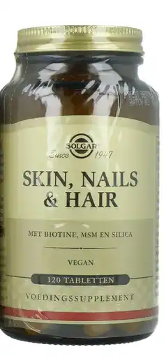 De Online Drogist Solgar Skin Nails & Hair Tabletten aanbieding