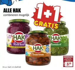 De Boerenschuur Hak bruine bonen aanbieding