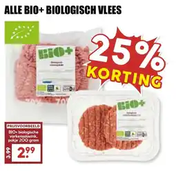 De Boerenschuur bio+ biologisch vlees aanbieding