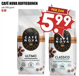De Boerenschuur Café Nova koffiebonen aanbieding