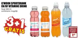 De Boerenschuur g'woon sportdrank en/of vitamine drink aanbieding
