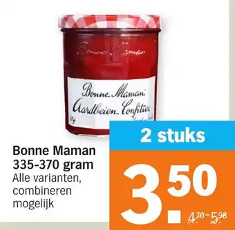 Albert Heijn Bonne Maman 335-370g aanbieding