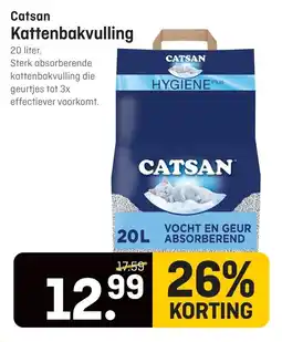 Hubo Catsan Kattenbakvulling aanbieding
