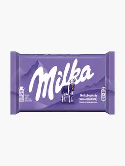 Flink Milka Chocoladereep alpenmelk aanbieding