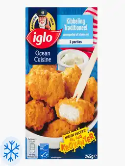 Flink Iglo Kibbeling traditioneel aanbieding