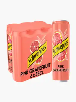 Flink Schweppes Pink Grapefruit aanbieding
