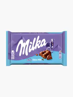 Flink Milka Chocoladereep bubbly alpenmelk aanbieding
