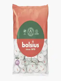 Flink Bolsius Waxinelichtjes 8 uren 45st aanbieding
