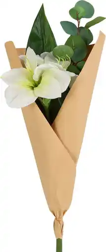 Intratuin Countryfield kunstbloemen boeket Amaryllis wit H 107 cm aanbieding