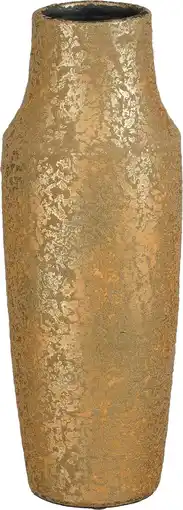 Intratuin Mica Decorations vaas Clemente goud D 14 H 40 cm aanbieding