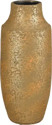 Intratuin Mica Decorations vaas Clemente goud D 18 H 45 cm aanbieding