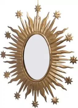 Intratuin Intratuin kerst ornament Ascona zon goud 24 x 29 cm aanbieding