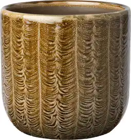 Intratuin Intratuin bloempot Onira bruin D 20 H 19 cm aanbieding