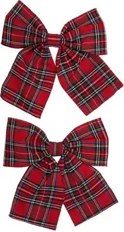 Intratuin Intratuin strik ruit rood 27 x 27 cm 2 stuks aanbieding
