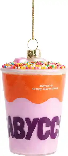 Intratuin Yup in de Boom kerst ornament Koffiecorner babyccino D 6 H 10,5 cm aanbieding