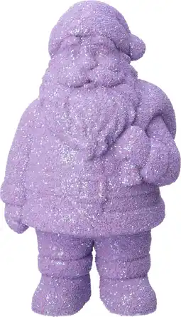 Intratuin Intratuin kerstfiguur Nestor kerstman blauw D 13 H 25 cm aanbieding