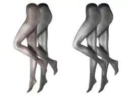 Lidl ESMARA Dames thermopanty, set van 2, 80DEN aanbieding
