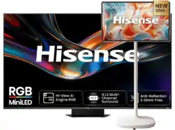 MediaMarkt Hisense 75ur9s Rgb Miniled 4k (2026) + 32s6s Smart Touchscreen Tv Bundel aanbieding